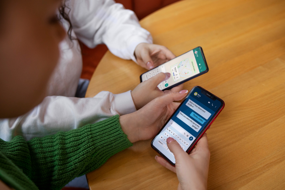 Ejemplo de conversación real entre cliente y comercio en WhatsApp. - Remotesquid.com